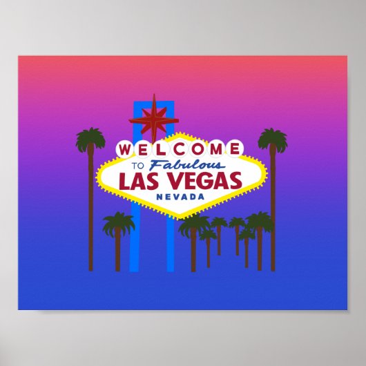 Willkommen beim Las Vegas Sign #3 Poster (Vorne)
