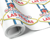 Willkommen beim Las Vegas Wrapping Paper Geschenkpapier (Rolleneckpunkt)