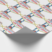 Willkommen beim Las Vegas Wrapping Paper Geschenkpapier (Ecke)