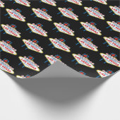 Willkommen beim Las Vegas-Zeichen Geschenkpapier (Ecke)