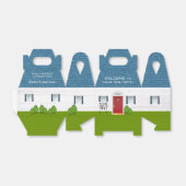 Willkommen beim neuen Zuhause Real Anwesen Logo Cl Geschenkschachtel (Ungefaltet)