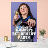 Willkommen beim Party für die Rückgabe von Fotos Acrylschild (Hochzeit)