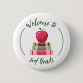 Willkommen beim Rund-Button "Apfelbücher der dritt Button (Vorderseite)