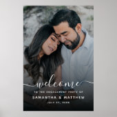 Willkommen beim Sign-On der Engagement Party mit F Poster (Vorne)