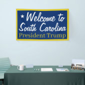 Willkommen beim South Carolina Trump-Banner Banner (Messeveranstaltung)