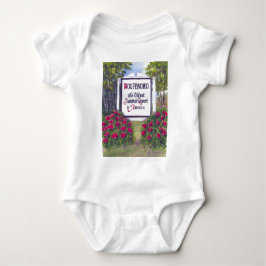 Willkommen beim Wolfeboro NH Sign Baby Strampler