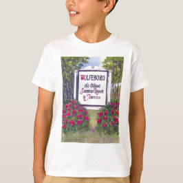 Willkommen beim Wolfeboro NH Sign T-Shirt