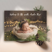 Willkommen beim World Calligraphy Minimalistisch F Ankündigung