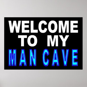 Willkommen beim Zeichen meiner Höhle Poster