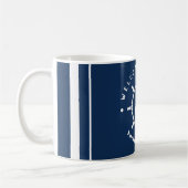 Willkommen Blue Anchor Nautical Segelboot Custom Kaffeetasse (Links)