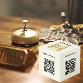 Willkommen Business Logo QR Codes Elfenbeininfo Ta Würfel