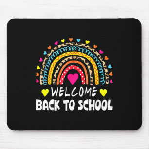 Willkommen Byck in der Schule Erster Schultag Lehr Mousepad