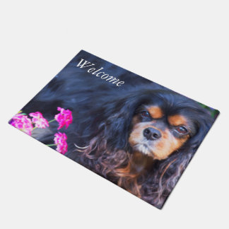 Willkommen Cavalier King Charles Spaniel Fußmatte