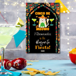 Willkommen Cinco De Mayo - Niedliche Katze Margari Fotodruck