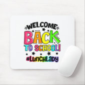 Willkommen Ck in der Schule Essensdame Cafeteria L Mousepad (Mit Mouse)