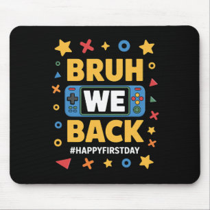 Willkommen Ck in der Schule Lustiger Gamer Bruh Wi Mousepad