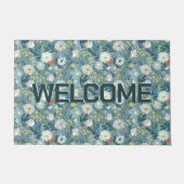 Willkommen Daisy Meadow Fußmatte (Vorderseite)