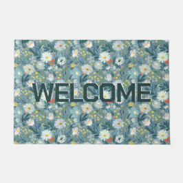 Willkommen Daisy Meadow Fußmatte