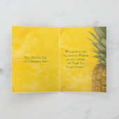 Willkommen Dankeskarte (Innenseite)