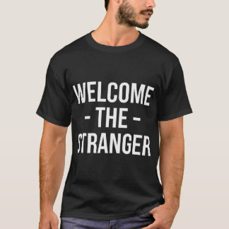 Willkommen dem Fremden Lustiger Jesus Christlicher T-Shirt