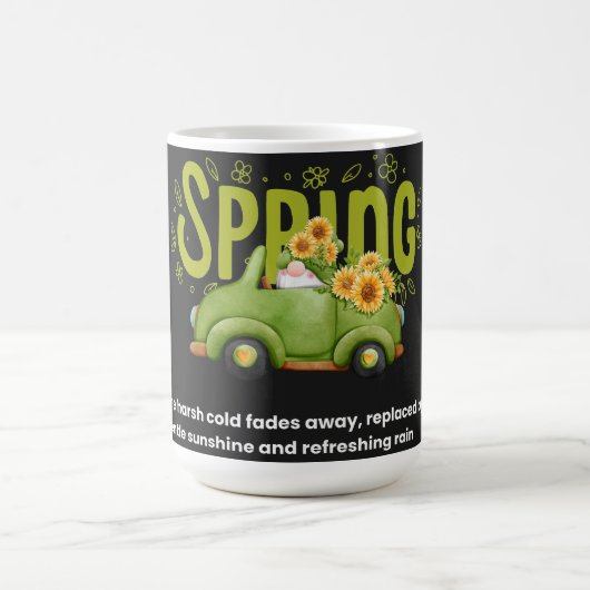 Willkommen der Wärme Kaffeetasse (Mittel)