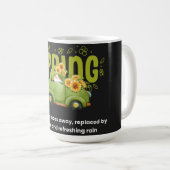 Willkommen der Wärme Kaffeetasse (VorderseiteRechts)