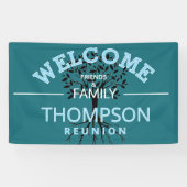 Willkommen! Einladendes Wiedersehen-Banner Banner (Horizontal)