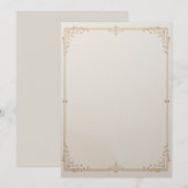 Willkommen Einladung (Vorne/Hinten)