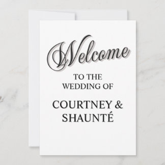 Willkommen Einladung