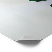Willkommen! Emerald Green Rose 23 Table Seating Ch Poster (Ecke)