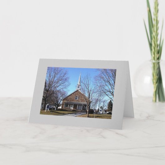 Willkommen Feiertagskarte (Vorderseite)