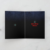 Willkommen Feiertagskarte (Innenseite)