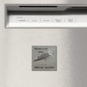 Willkommen Ferienhausvermietung Möwe Mit Wifi Code Magnet (In Situ (Geschirrspüler))