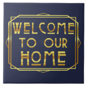 Willkommen Fliese (Vorderseite)