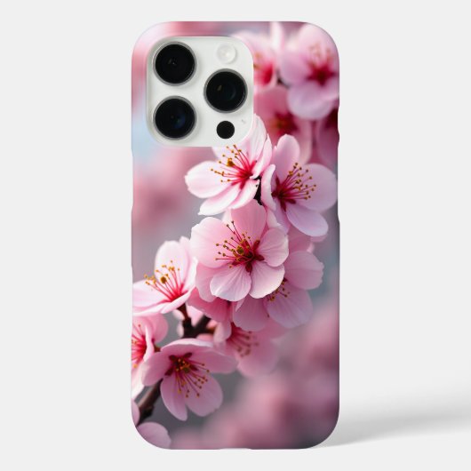 Willkommen Frühling mit Cherry Blossom Case-Mate iPhone Hülle (Rückseite)
