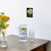 Willkommen Frühling! Pink Tulip Foil Text Print Po Foliendrucke (Ablage(Küche))