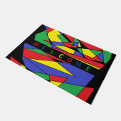 Willkommen Fußmatte (Schrägansicht)