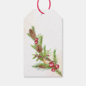 Willkommen Gastgeschenk Weihnachts-Gastgeschenk Ho Geschenkanhänger (Rückseite)