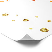 Willkommen Geburtstagsparty Poster Pumpkin 1. (Ecke)