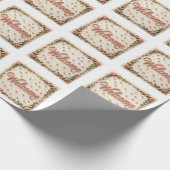 Willkommen Geschenkpapier (Ecke)
