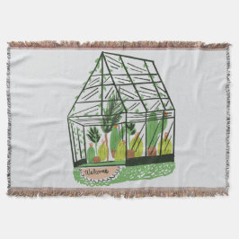 Willkommen Green House Botanische Kaktuspflanzen K Decke