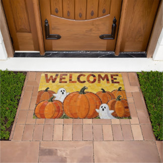 Willkommen Halloween Fußmatte
