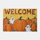 Willkommen Halloween Fußmatte (Vorderseite)