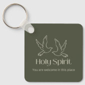 Willkommen Heiliger Geist Schlüsselanhänger (Vorderseite)