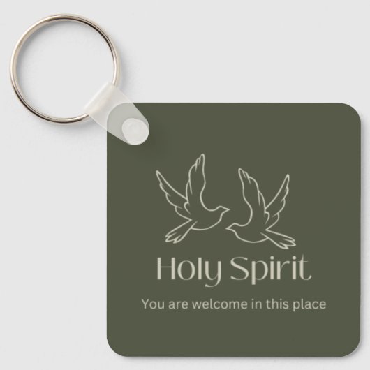 Willkommen Heiliger Geist Schlüsselanhänger (Vorderseite)