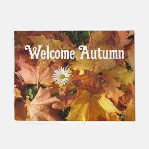Willkommen Herbst Daisy Door Mat Fußmatte