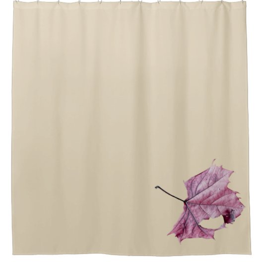 "Willkommen Herbst" DUSCHE VORHANG (Vorderseite)