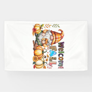 Willkommen Herbst Gnome Klassisches T-Shirt.png Banner