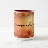 Willkommen Herbst Tasse (Zentrum)