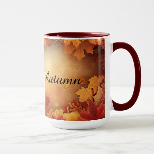 Willkommen Herbst Tasse (Rechts)